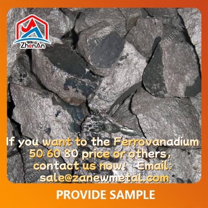 50-100 mm Ferrovanadium 50% factory