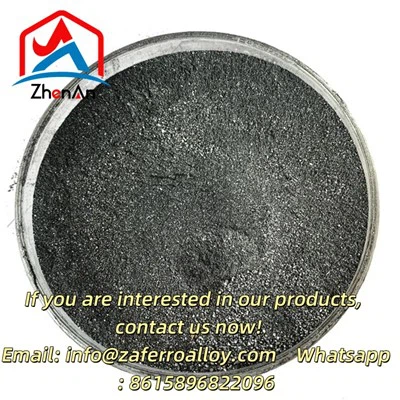 Pols metàl·lic de silici pur d'alt 99%.