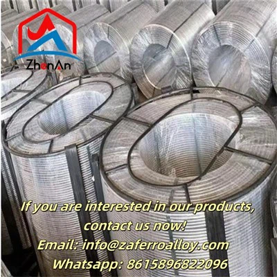 Filferro amb nucli Casi de silici de calci